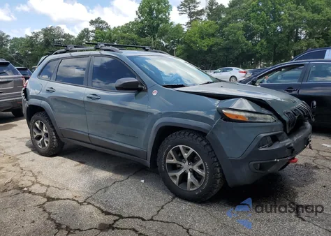 2014 Jeep Cherokee Trailhawk из США, поврежденный, VIN 1C4PJMBS9EW201904